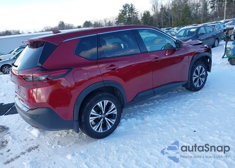 2021 Nissan Rogue Sv Intelligent Awd z USA, uszkodzony, nr VIN 5N1AT3BB4MC710319